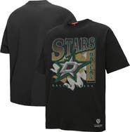 Mitchell & Ness Women's Mitchell & Ness Black Dallas Stars Choppy Ice Boyfriend T-Shirt