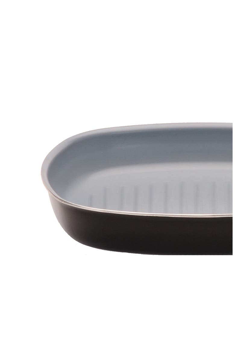 Square Grill Pan, Alternate, color, BLACK