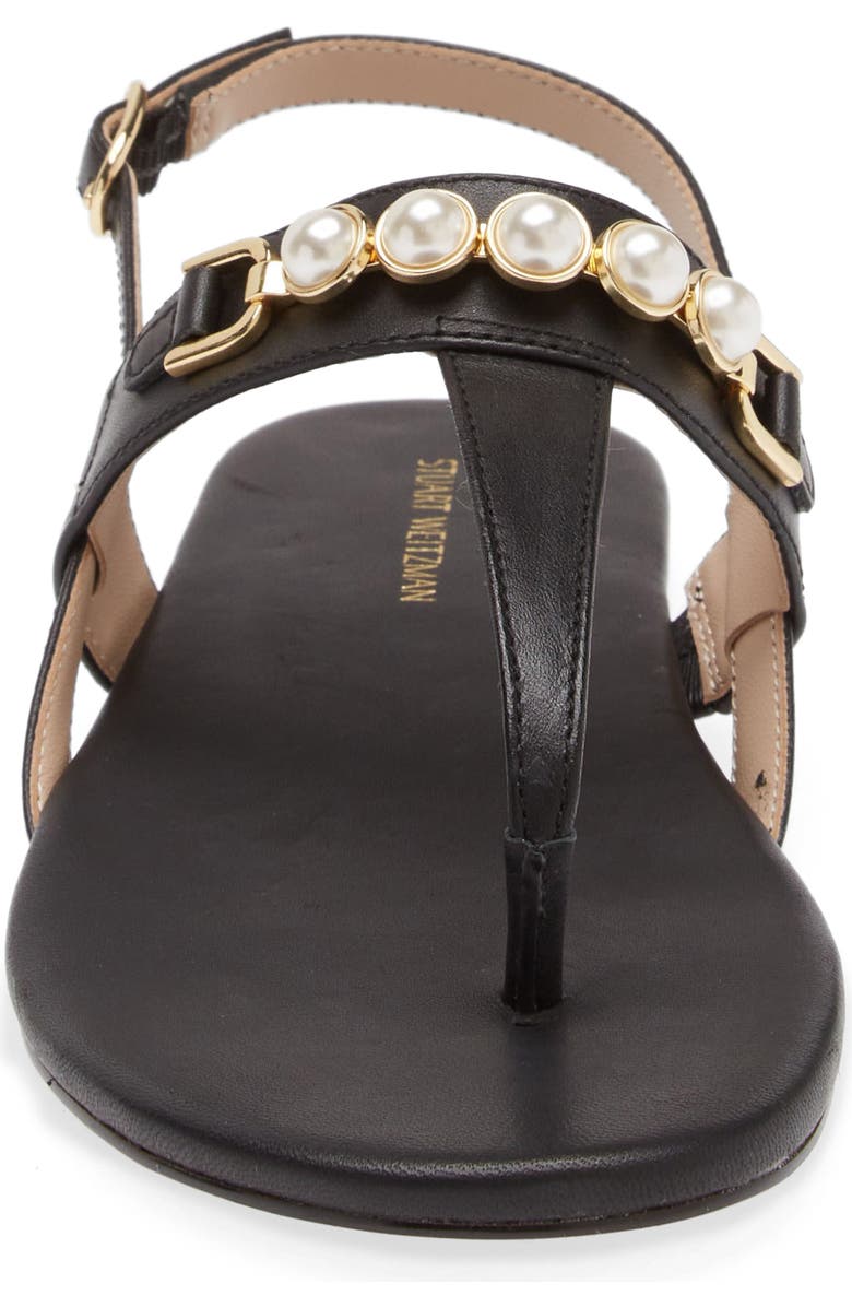 Stuart Weitzman Pearla T-Strap Slingback Sandal, Alternate, color,