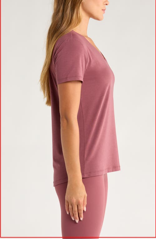 Zella Breathe Active T-shirt In Pink