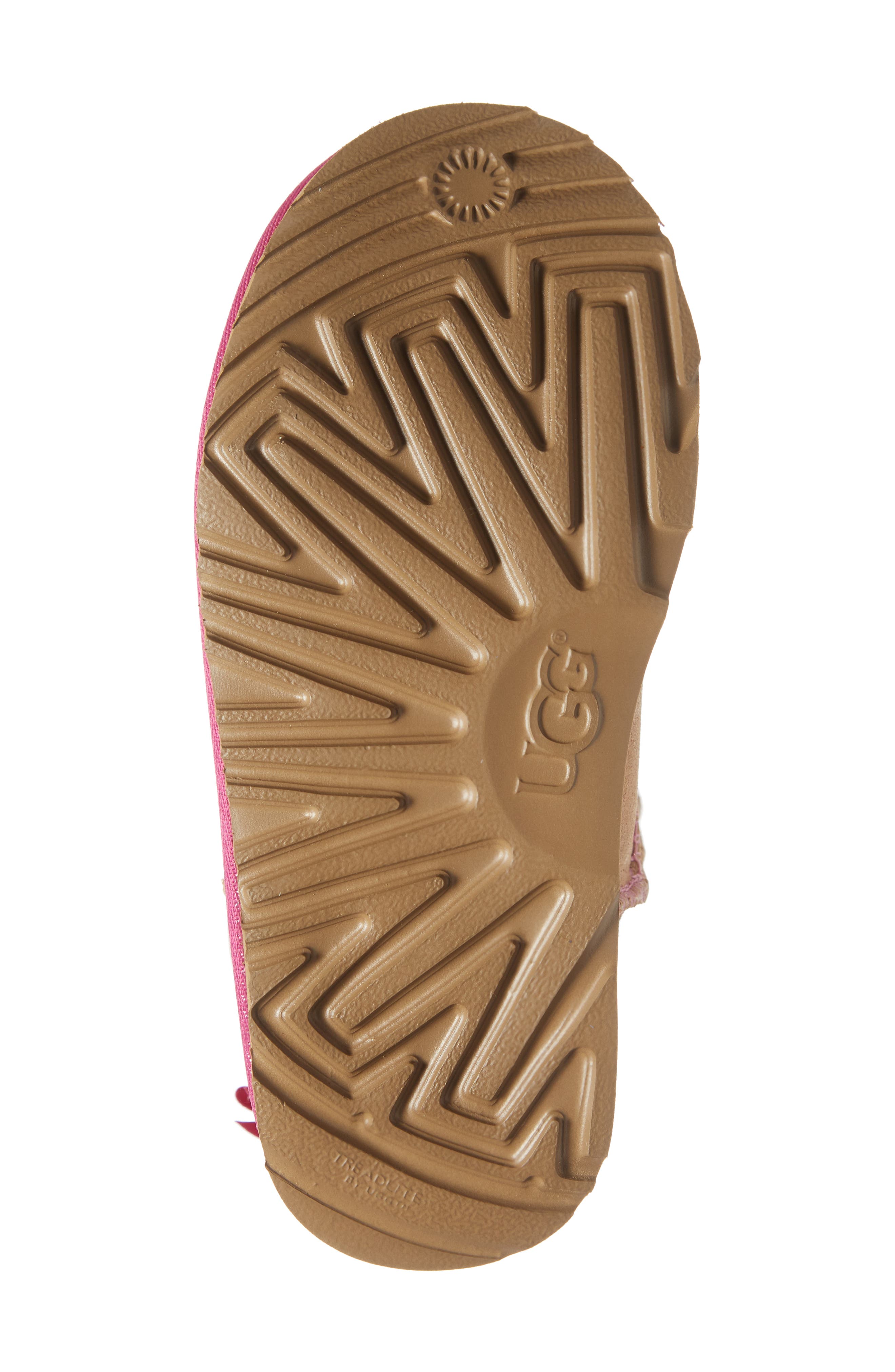 UGG<sup>®</sup> Bailey Bow Genuine Shearling Shimmer Boot, Alternate, color, 