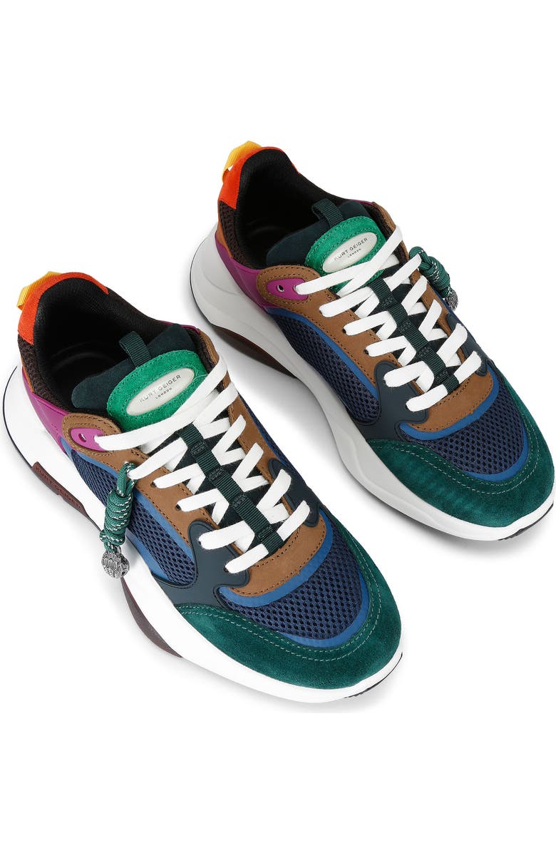Kurt Geiger London Royston Sneaker, Main, color, Blue Multi