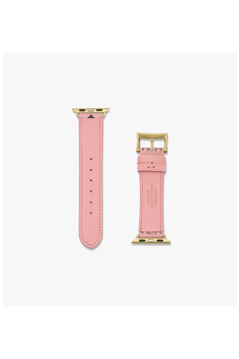 38-41mm Apple Watch Band in Visetos, Alternate, color, Soft Pink