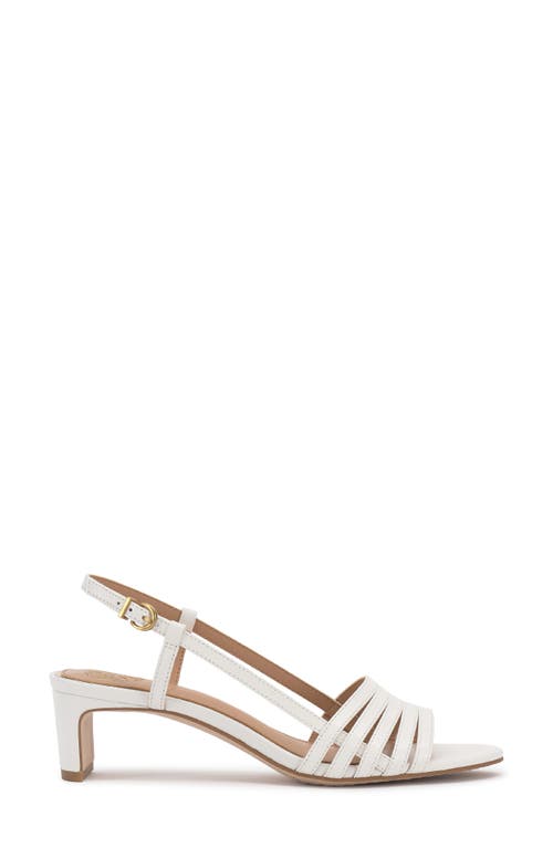 Vince Camuto Layton Slingback Sandal In White