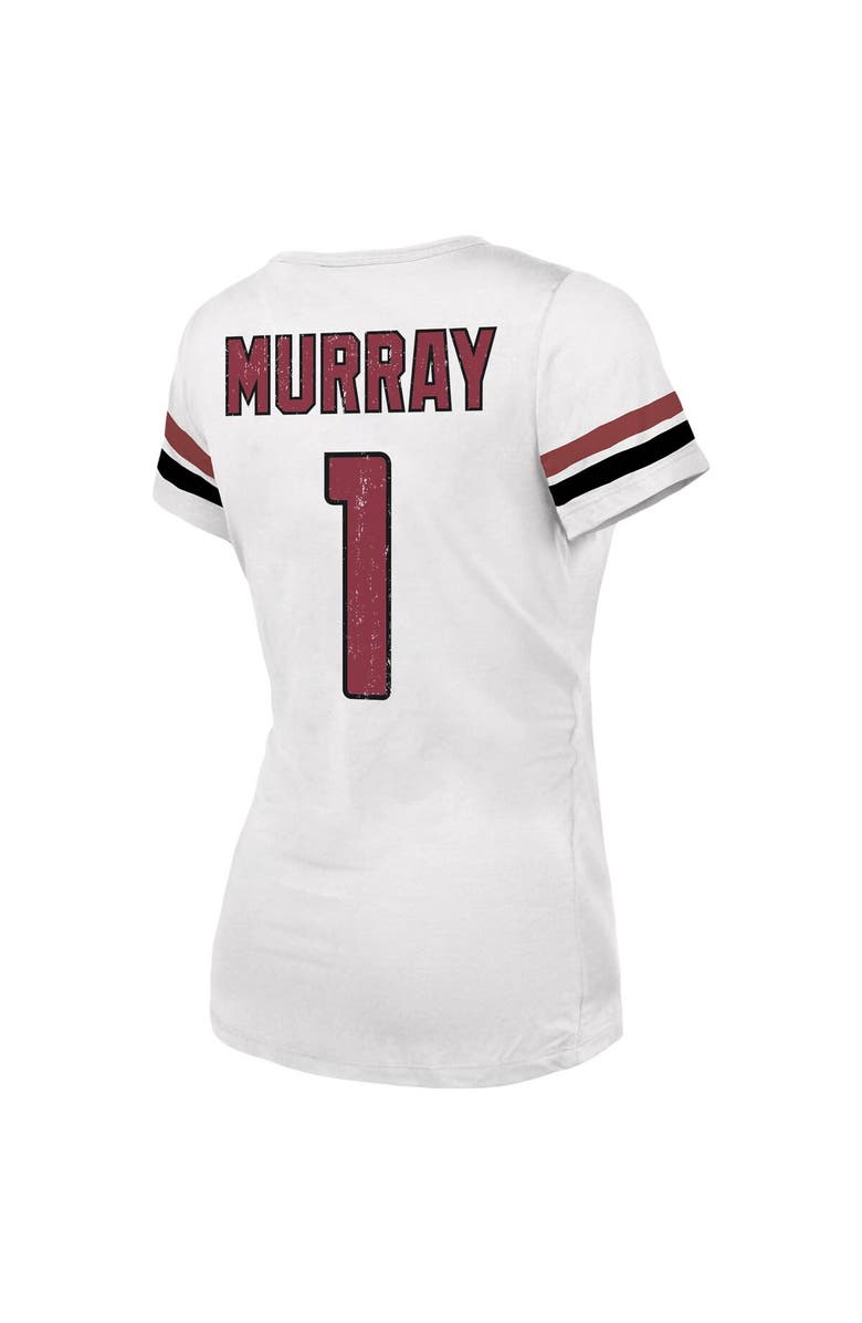 Majestic Threads Women's Majestic Threads Kyler Murray White Arizona Cardinals Fashion Player Name & Number V-Neck T-Shirt, Alternate, color, 