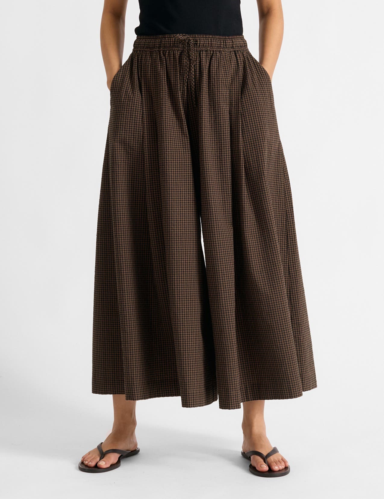 Gingham Culottes