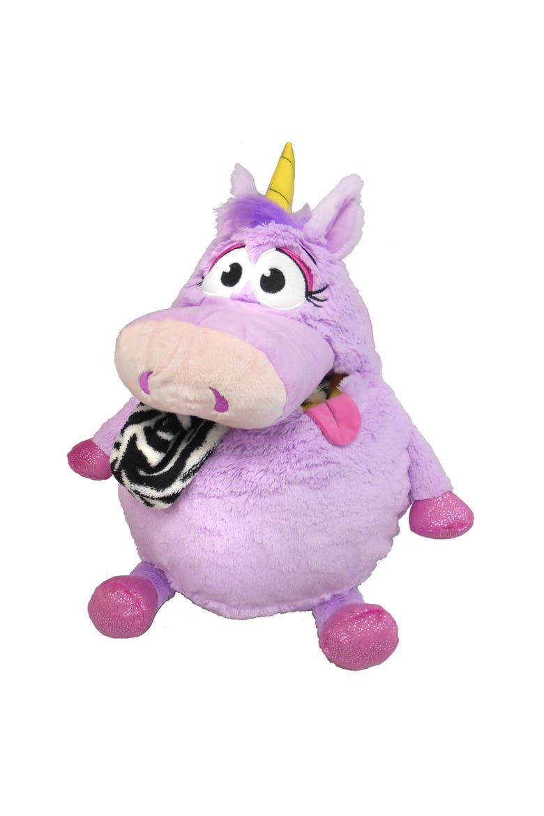 Unicorn Purple Kids Soft Magical Character Companion, Alternate, color, Multicolored