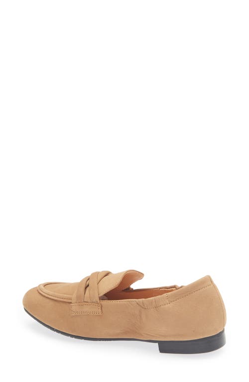 Chocolat Blu Abel Loafer In Tan Nubuck