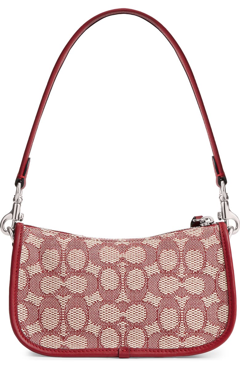 COACH Originals Monogram Canvas Jacquard Shoulder Bag, Alternate, color,