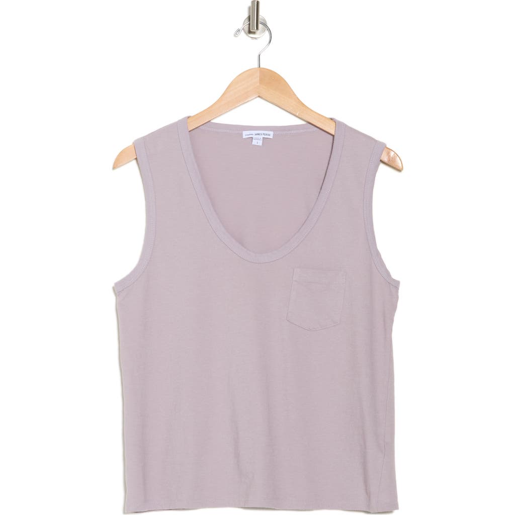 JAMES PERSE JAMES PERSE V-NECK COTTON TANK
