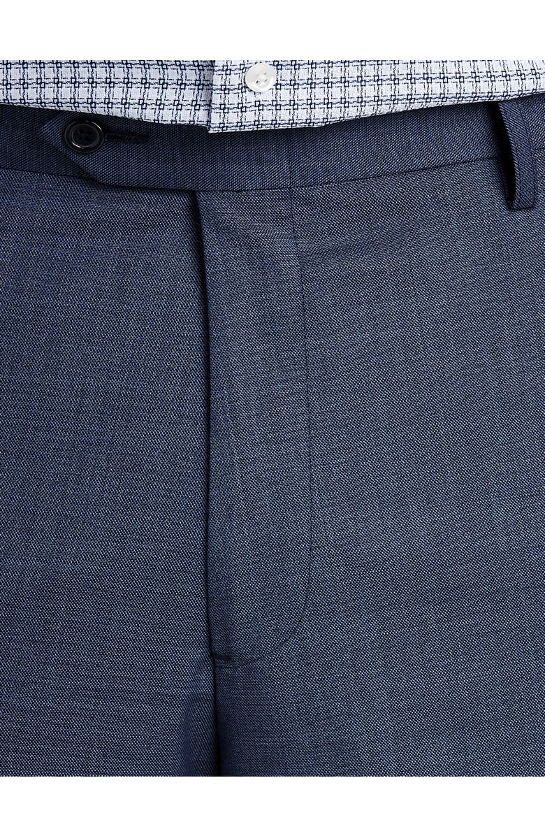 Oak Hill Premium by DXL Big & Tall Sharkskin Suit Pants, Alternate, color, Navy