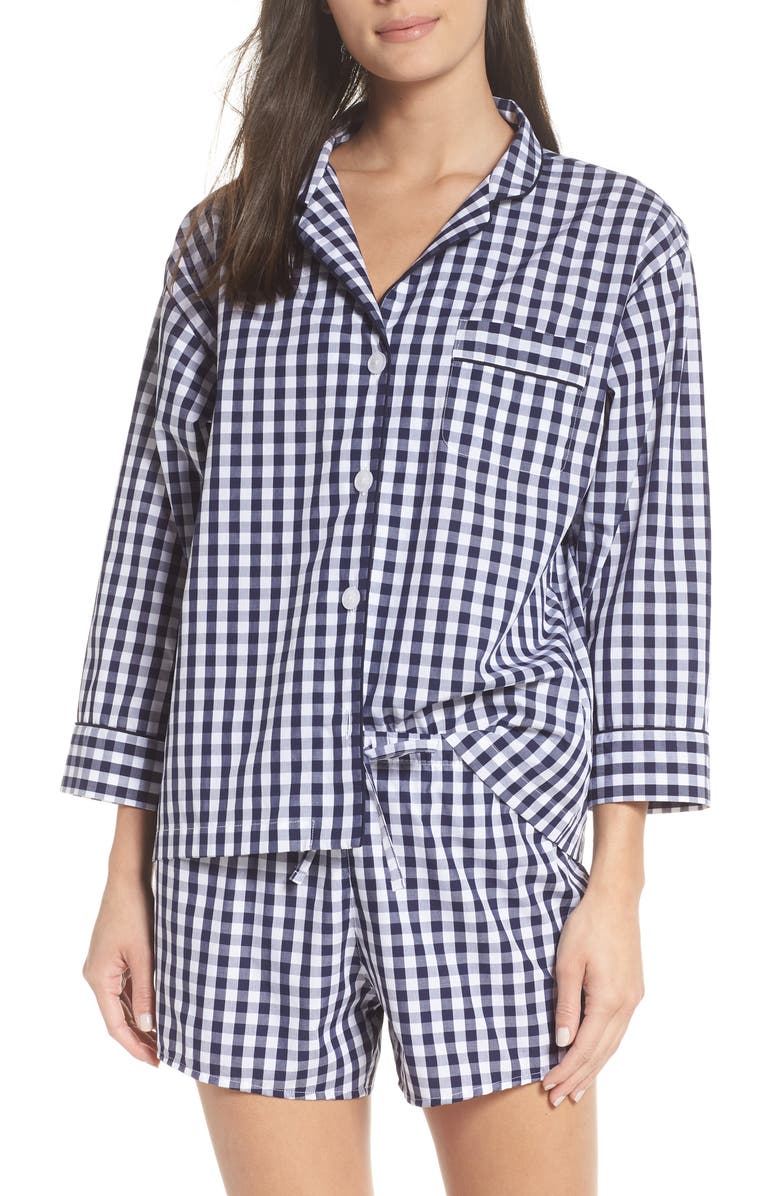 Sleepy Jones Marina Women's Pajama Shirt, Alternate, color, 