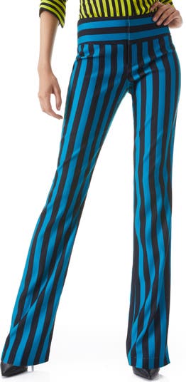 Elvie Irregular Blazer Top & Flare Pants Set