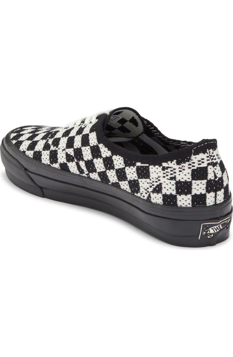Vans Authentic 44 EK Sneaker, Alternate, color, Punk Check Black/Marshmallow