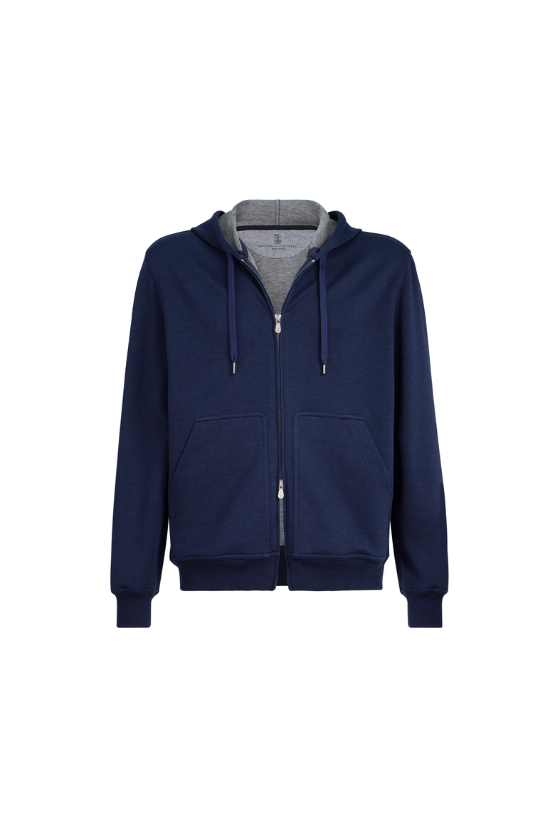 Double cloth sweatshirt, Alternate, color, Cobalt