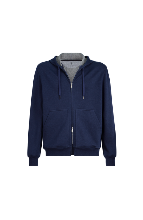 Double cloth sweatshirt