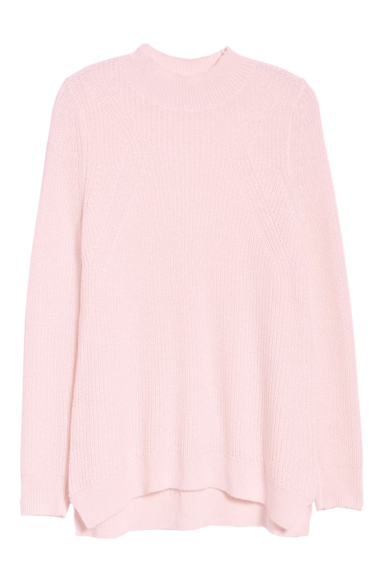 BP. Mock Neck Tunic Sweater, Alternate, color,