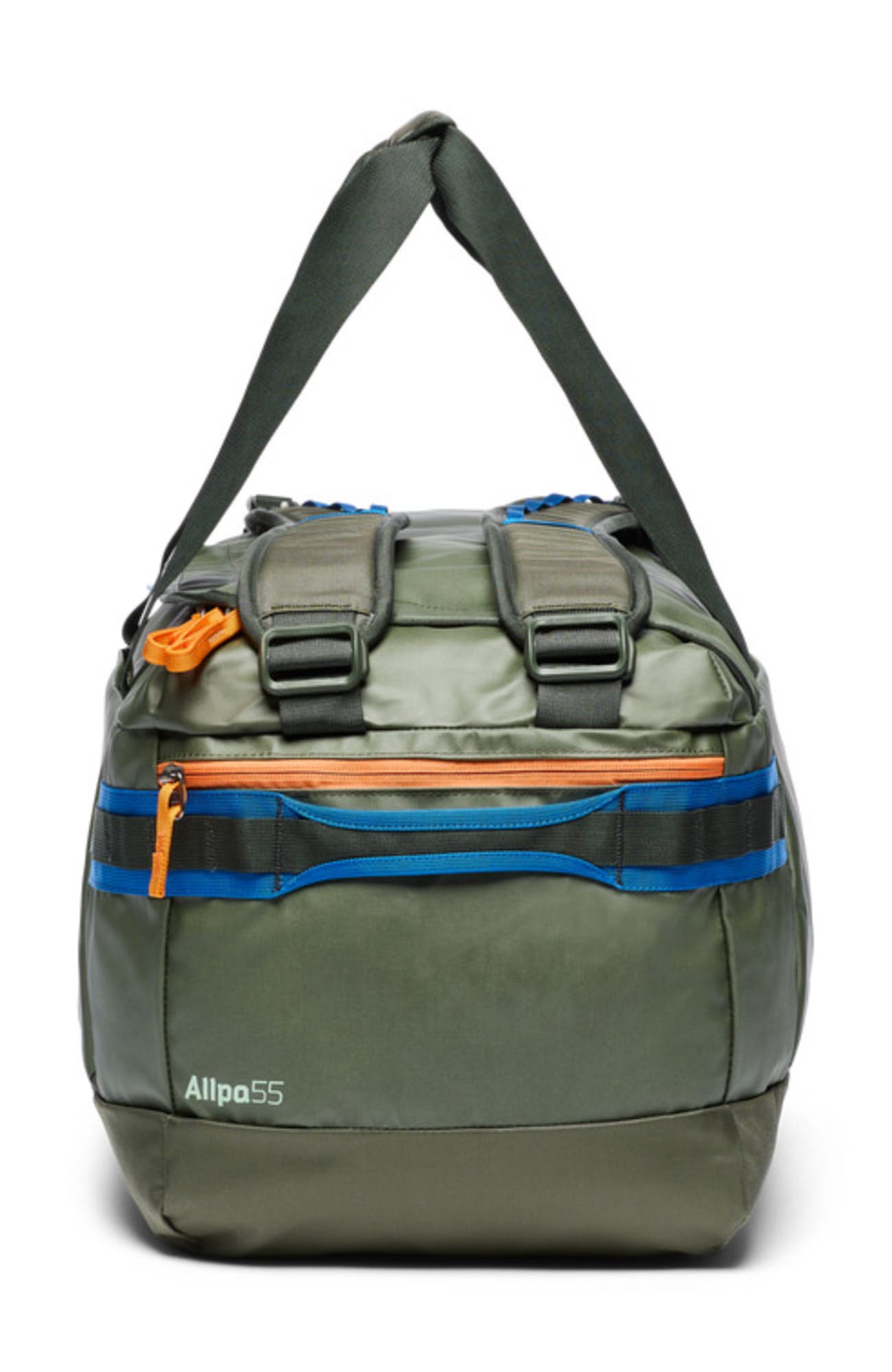 Cotopaxi Allpa Getaway 55L Duffel, Alternate, color, Fatigue
