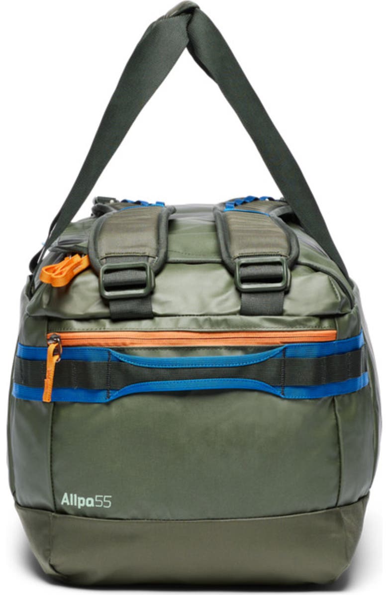 Cotopaxi Allpa Getaway 55L Duffel, Alternate, color, Fatigue