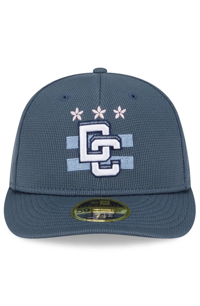 New Era Men's New Era Blue Washington Nationals 2025 City Connect Batting Practice Low Profile 59FIFTY Fitted Hat, Alternate, color, 