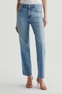 AG Brinley Mid Rise Classic Straight Leg Jeans