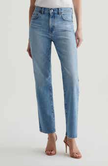 AG Brinley Mid Rise Classic Straight Leg Jeans