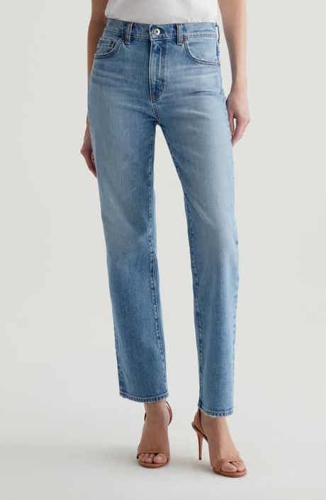 AG Brinley Mid Rise Classic Straight Leg Jeans