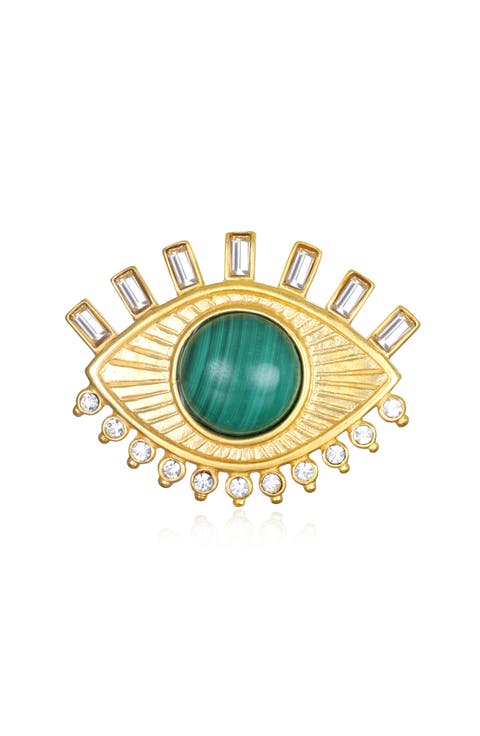Dalila Evil Eye Talisman Brooch
