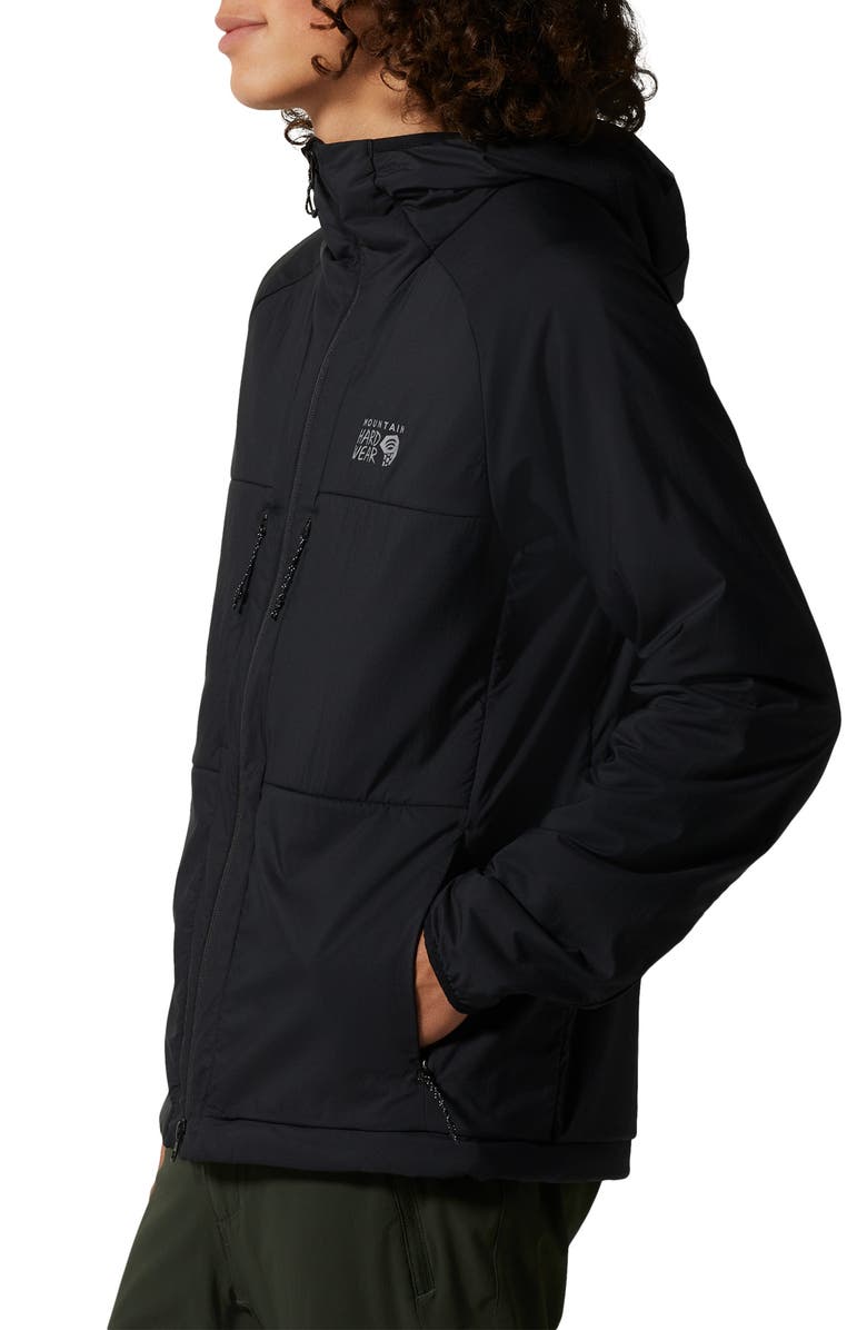 Mountain Hardwear Kor AirShell<sup>™</sup> Warm Hoodie, Alternate, color, Black