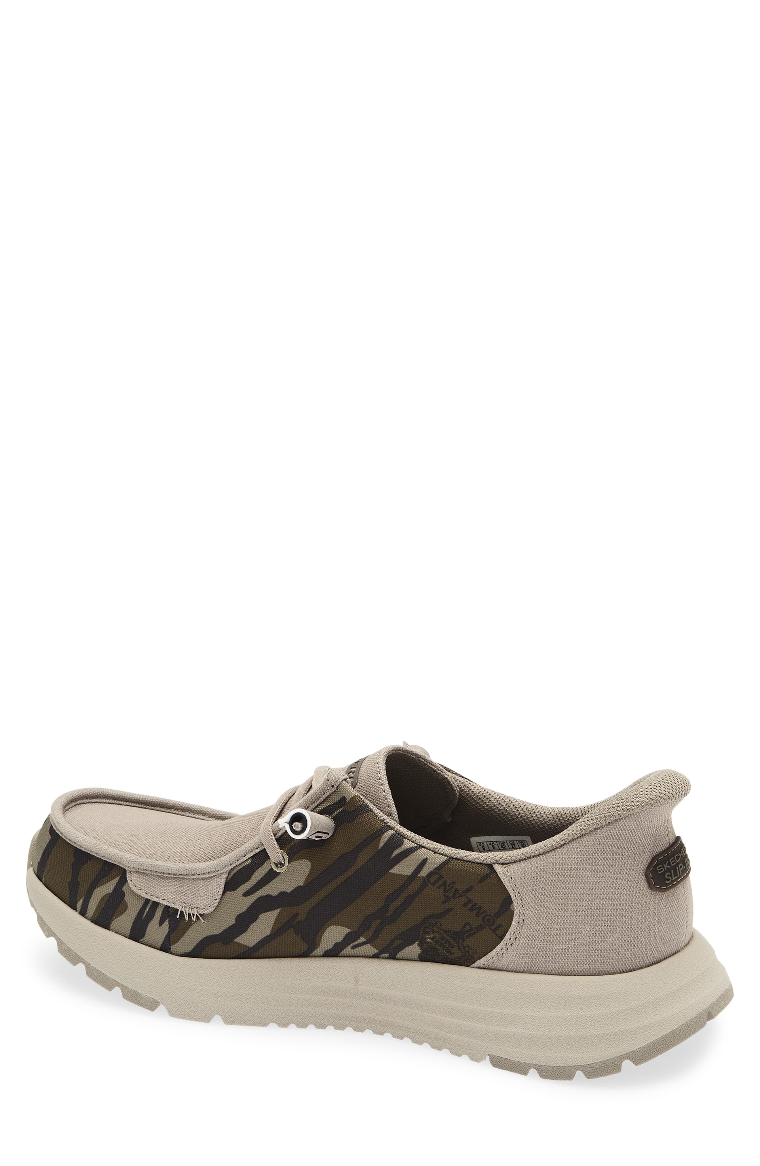 SKECHERS Relaxed Fit Slip-On Sneaker, Alternate, color, Taupe