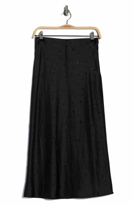 DKNY Jeans Crystal Embellished Skirt