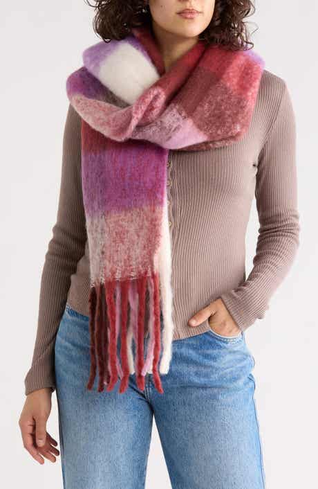 MODENA Check Oblong Scarf
