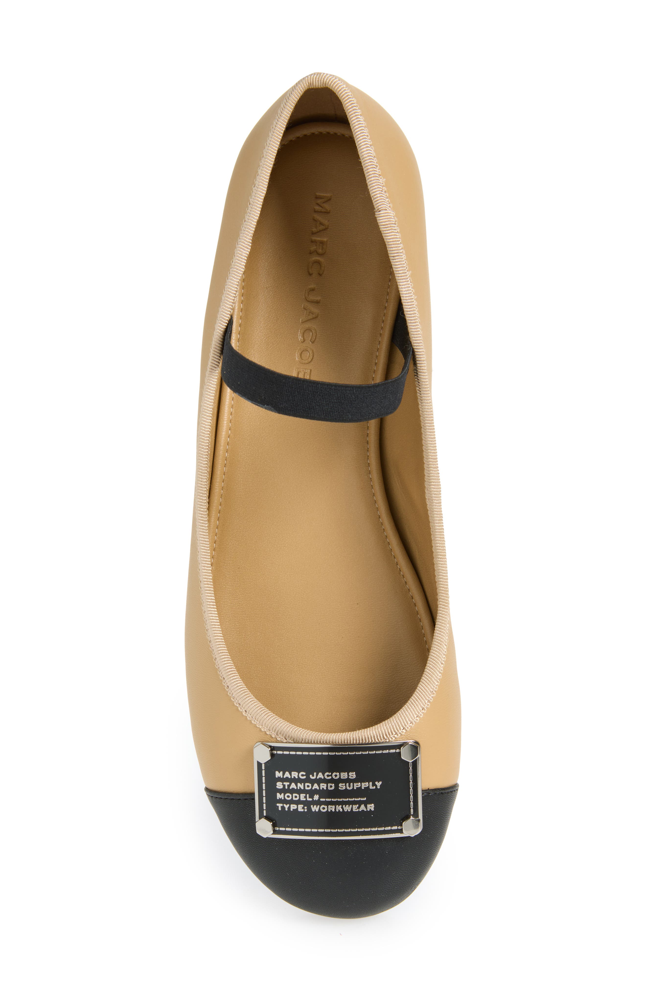 The Standard Supply Mary Jane Flat, Alternate, color, ICED COFFEE/BLACK