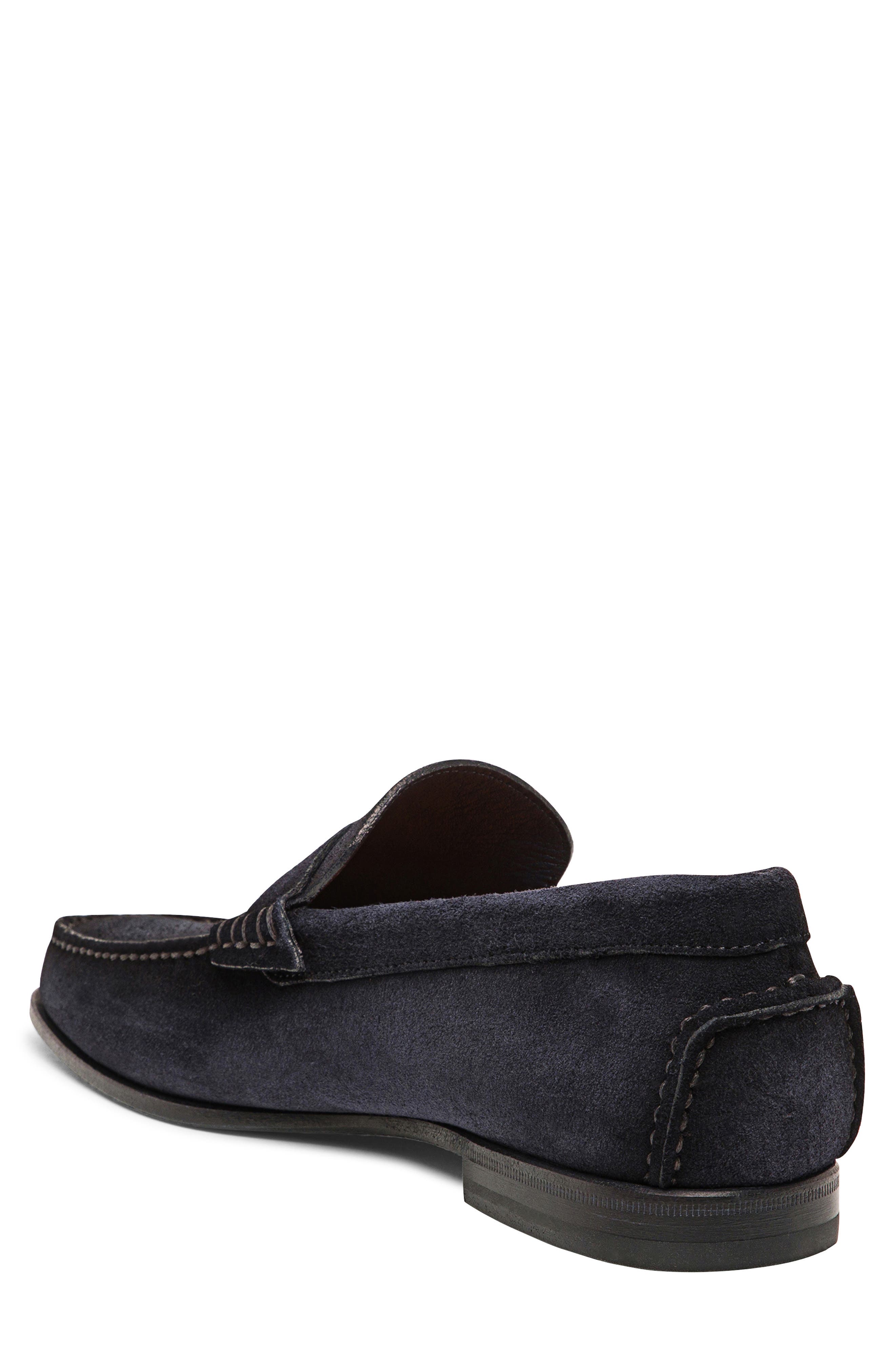 Santoni Ikangia Penny Loafer, Alternate, color, Blue