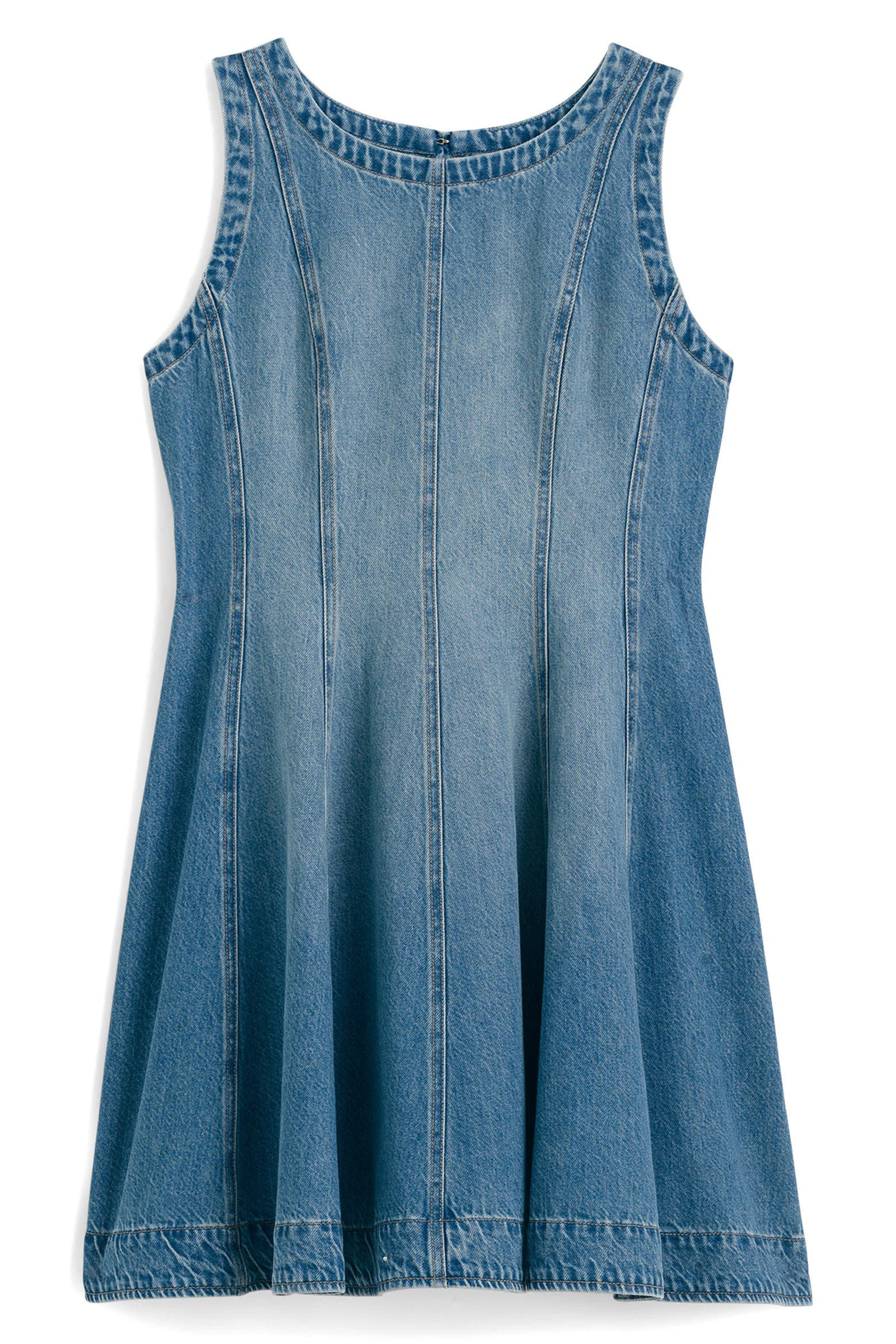 Airy Denim Circle Minidress (Women) | Nordstromrack