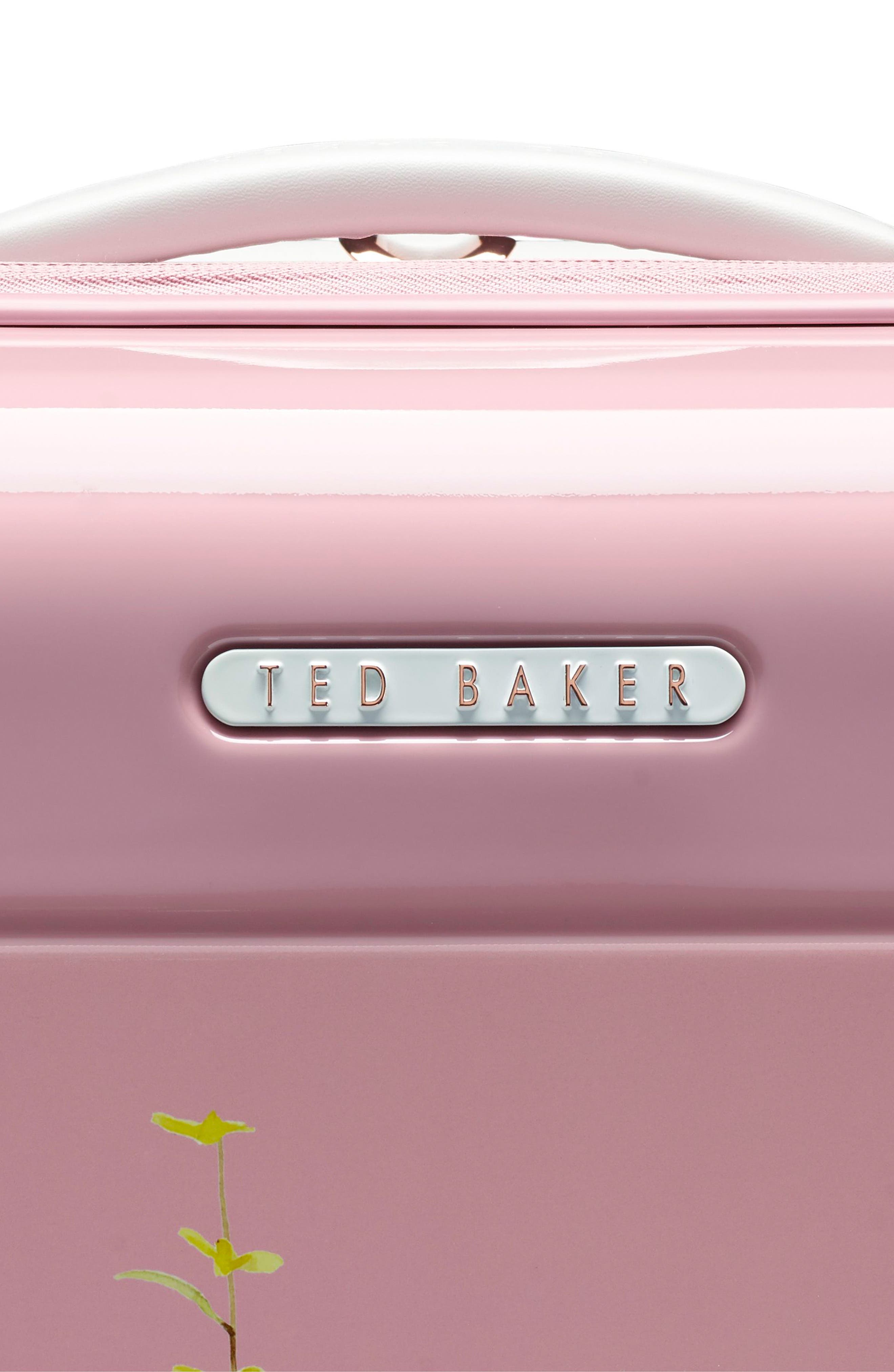Ted Baker London Small Elegant Print 21-Inch Spinner Carry-On, Alternate, color, 