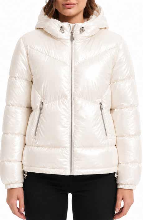Water Resistant Hooded Puffer Jacket