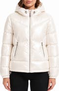 HAWKE & CO Water Resistant Hooded Puffer Jacket