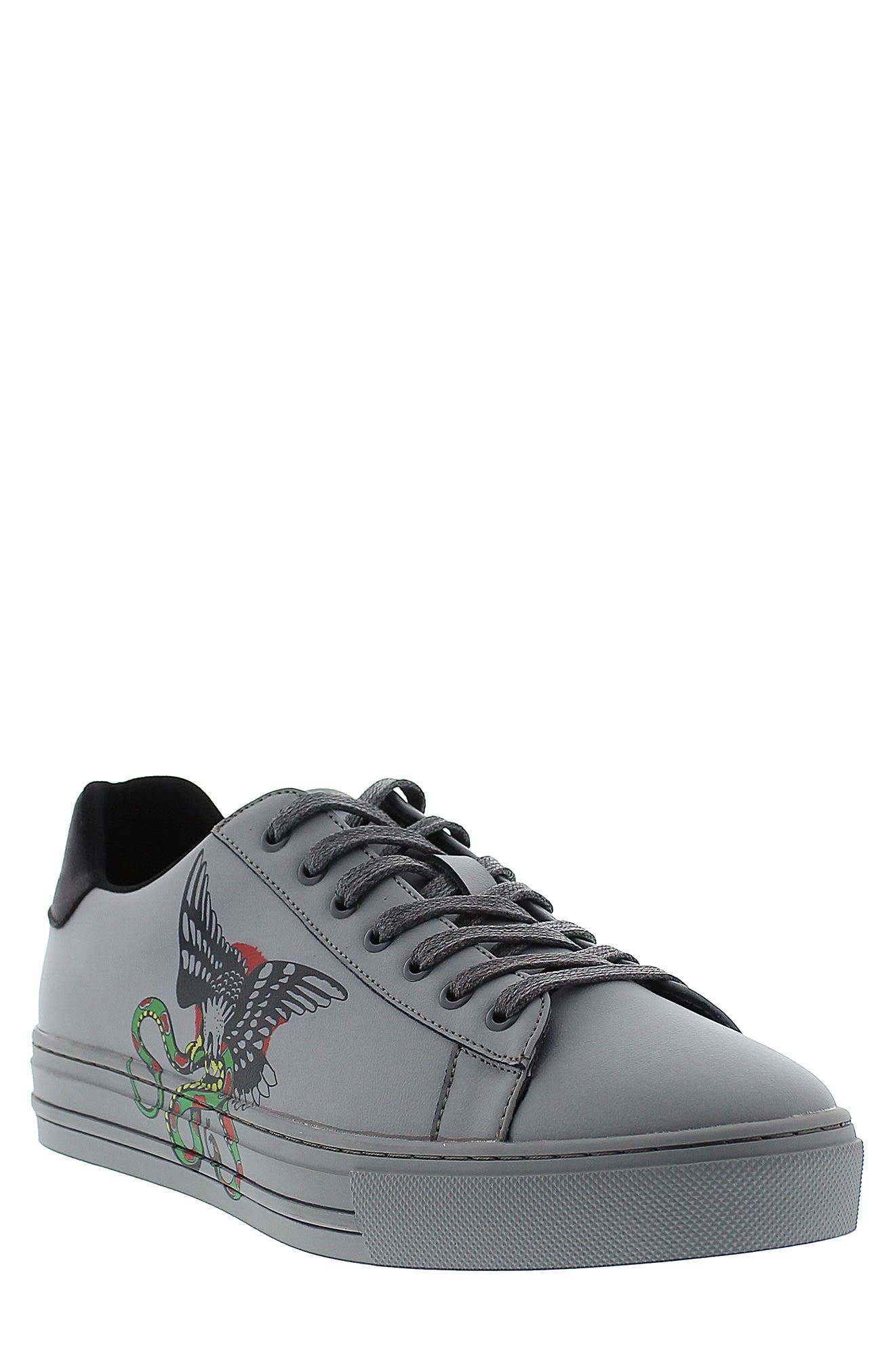 Ed Hardy Snake Sneaker, Main, color, 