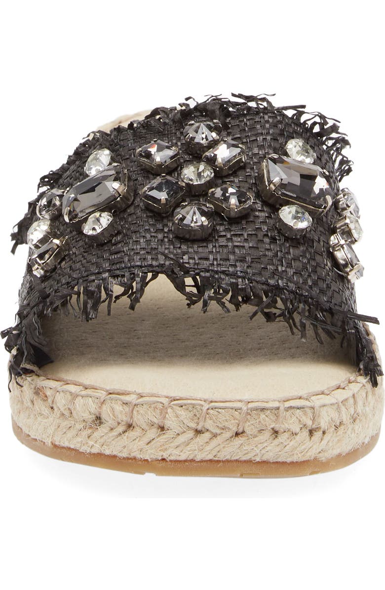 Chocolat Blu Ellis Crystal Slide Sandal, Alternate, color,