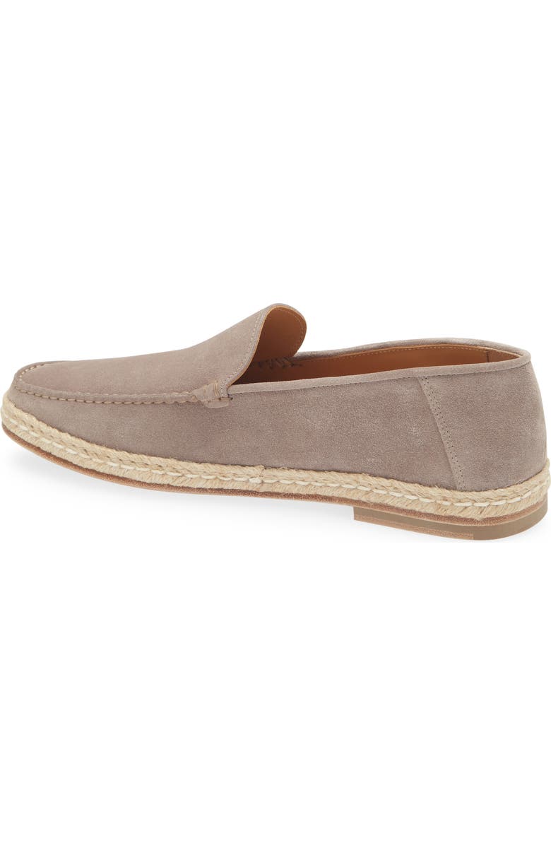 JM WESTON Uzes Espadrille Loafer, Alternate, color, Glazed Brown Suede