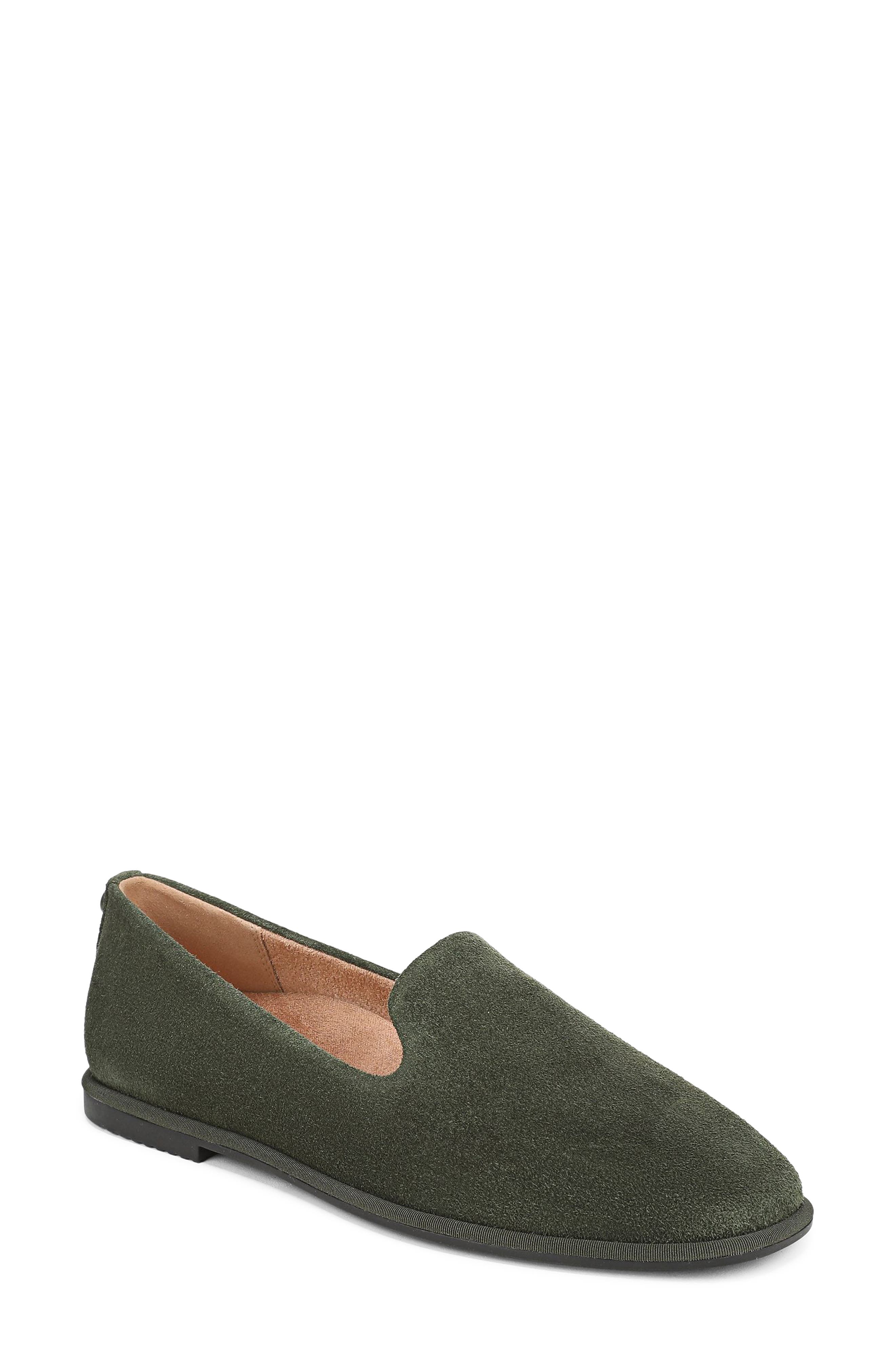 Willa 2.0 Loafer, Main, color, OLIVE MOSS SUEDE