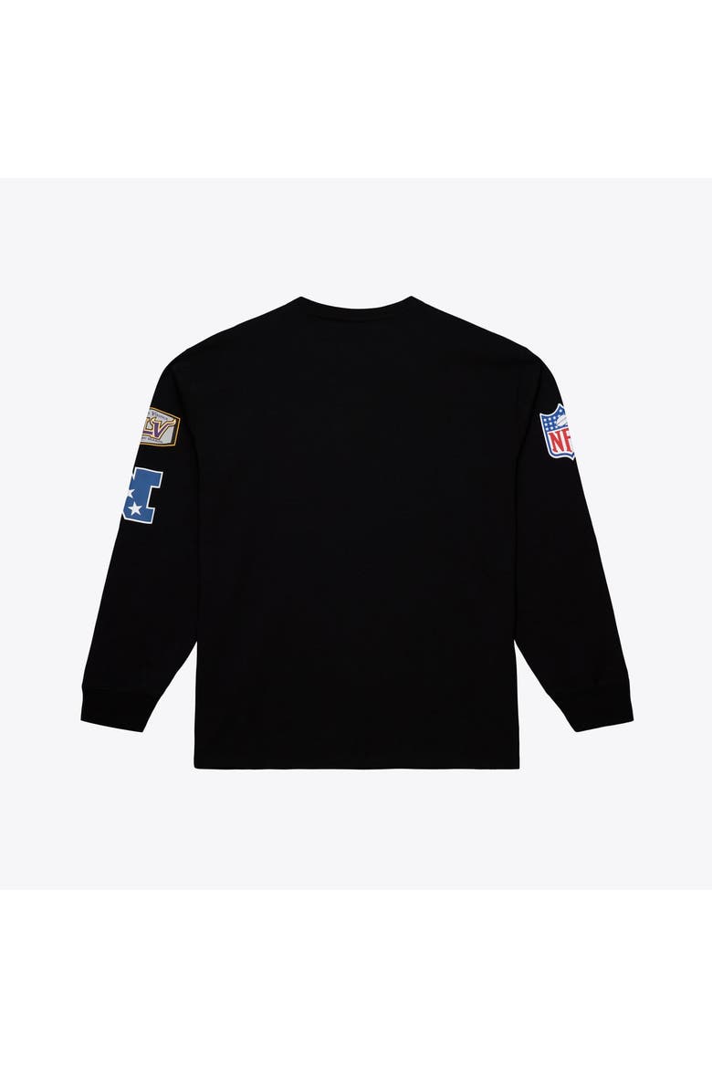Men's Mitchell & Ness  Black Minnesota Vikings Big & Tall Training Camp Long Sleeve T-Shirt, Alternate, color, Black