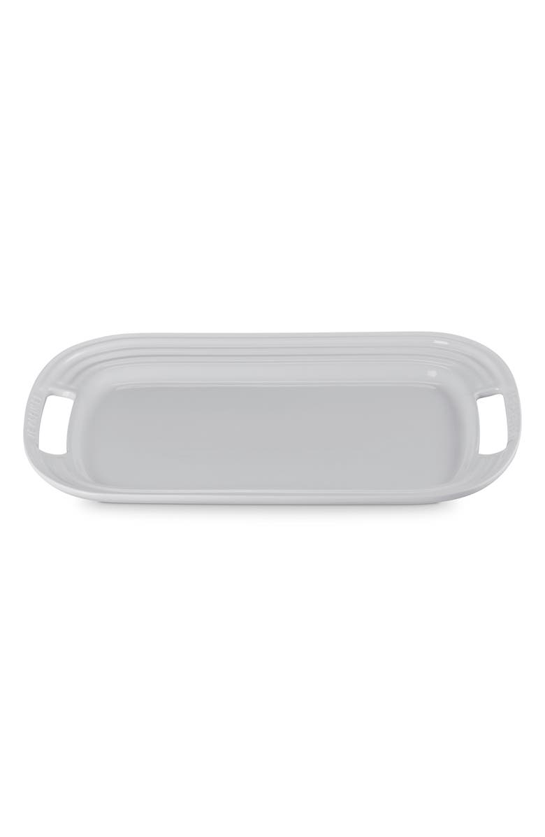 Le Creuset Stoneware Serving Platter, Alternate, color, White