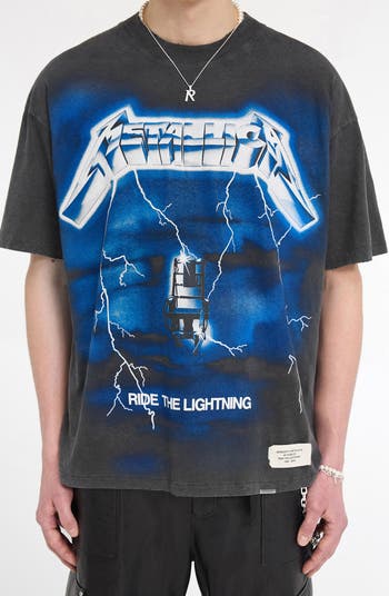 Represent Metallica Ride the Lightning Cotton & Hemp Graphic T