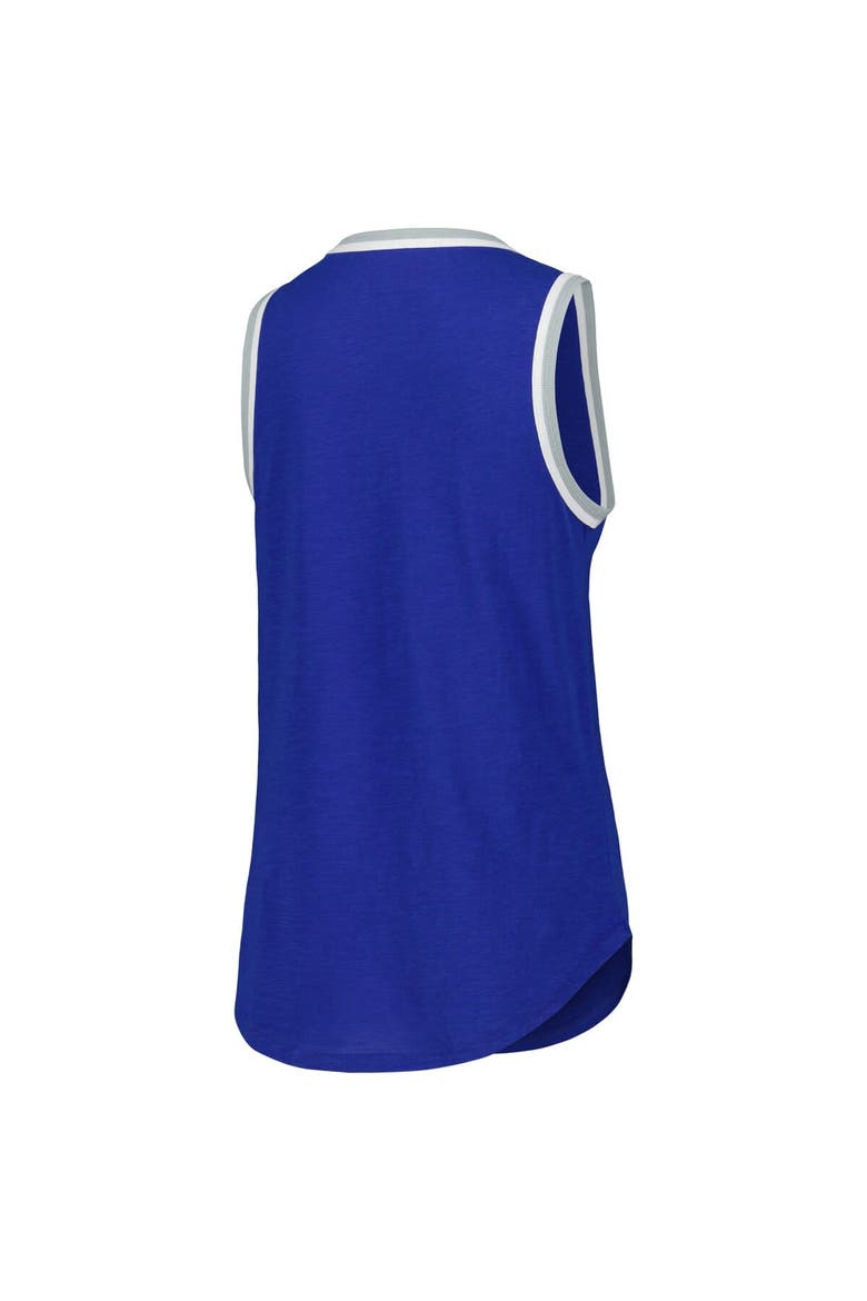 Women's G-III 4Her by Carl Banks Blue Toronto Maple Leafs Strategy Tank Top, Alternate, color, Blue
