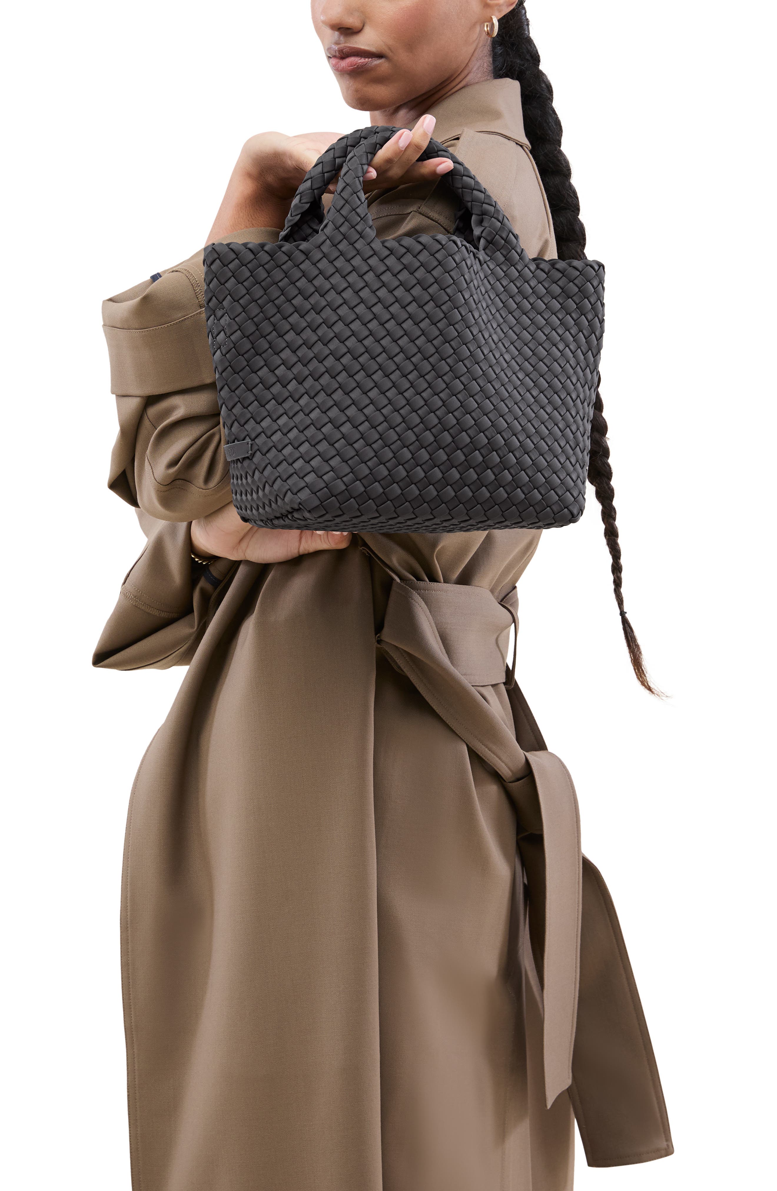 NAGHEDI Small St. Barths Tote, Alternate, color, Ash