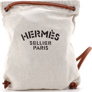 Pre-Owned Hermes Maline Bag Toile