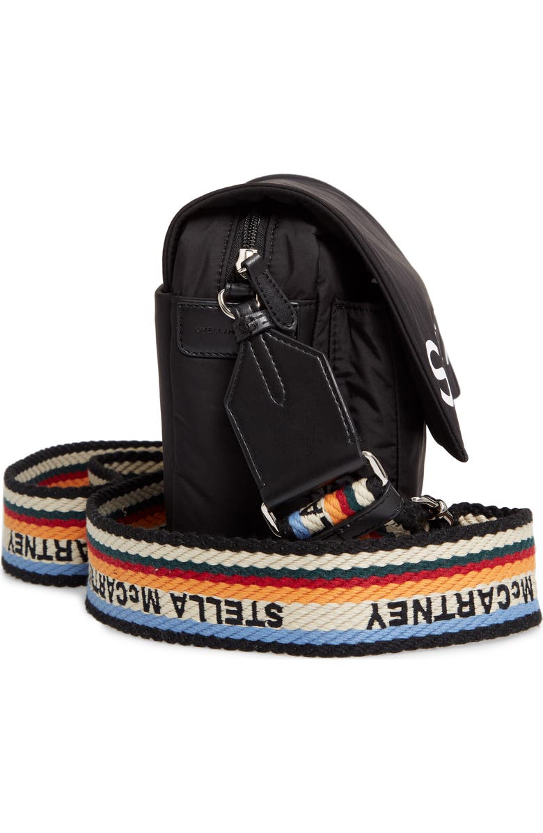 Stella McCartney Medium Padded Eco Nylon Shoulder Bag, Alternate, color,