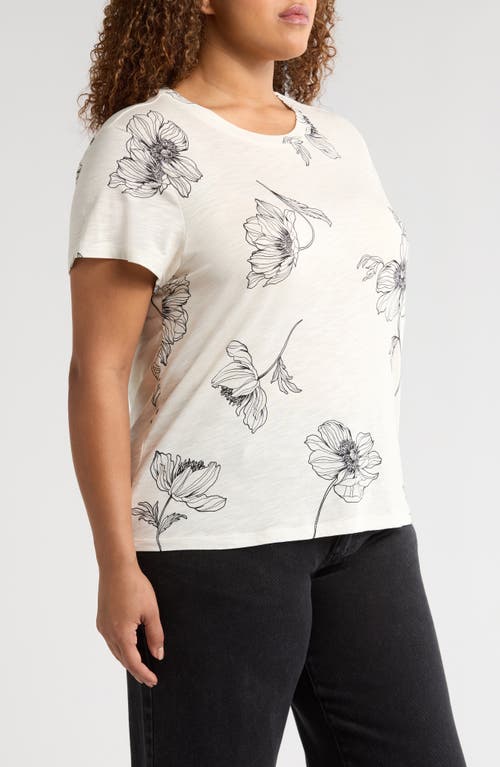 Sanctuary The Perfect T-shirt In Sketched B